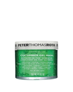 Увлажняющая маска-детокс Cucumber Gel Mask 150 Peter thomas roth