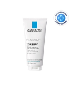 Toleriane Caring Wash Очищающий крем-гель для умывания лица с пантенолом, ниацинамидом и витамином Е 200 La roche-posay