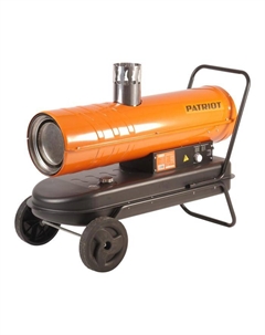 Тепловая пушка дизельный PATRIOT DTC 303, 30 кВт, 1300 м3/ч, бак 56 л, 2.5 л/ч, колеса Patriot