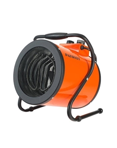 Тепловая пушка PATRIOT PT-R 5, 220 В, 4.5 кВт, 400 м3/ч, нерж.ТЭН, термостат, без вилки Patriot