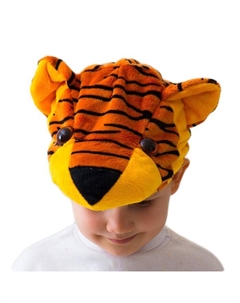 Карнавальная шапка «Тигрёнок» Бока