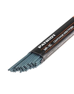 Электроды сварочные PATRIOT, марка МР-3С, d=2.5 мм, 350 мм, 1 кг Patriot