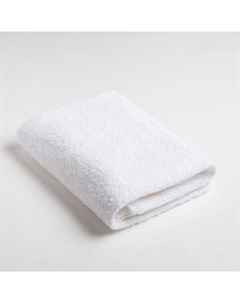 Полотенце махровое 50х90 см, цв. белый, 100% хлопок, 320 гр/м2 Экономь и я