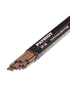 Электроды сварочные PATRIOT, марка ЭР46, d=4 мм, 450 мм, 1 кг Patriot
