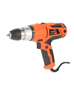 Дрель-шуруповерт сетевая FS306, 300 Вт, 0-400/0-1390 об/мин, 35 Нм, кабель 5.5 м Patriot