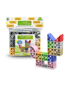 Конструктор «Умная кошка», 26 деталей Iq kubiki