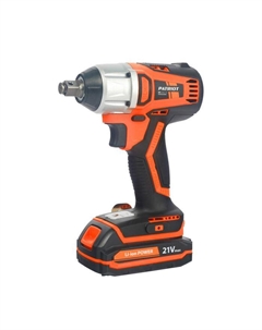 Гайковерт ударный бесщеточный BR=210Li-1/2, 21 В, 2×2 Ач, Li-Ion, 280 Нм, бесщеточный Patriot