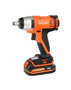 Гайковерт ударный аккумуляторный BR=180Li-1/2, 18 В, 2×1.5 Ач, Li-Ion, 140 Нм, UES Patriot