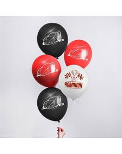 Воздушные шары латексные 12" «Чемпиону», 100 шт. Страна карнавалия