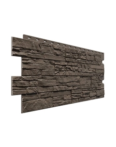 Панель фасадная STANDARD «АЛТАЙ», 1098×400 мм, цвет шоколад Docke