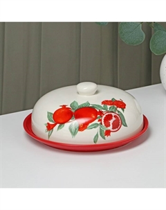 Блинница «Гранат», d=23 см, цвет белый Доляна