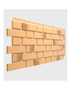 Панель фасадная STANDARD «ФЛЕМИШ» 1095×420 мм, цвет жёлтый жжёный Docke