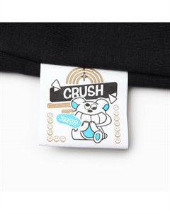 Свитшот детский, чёрный, рост 134 см Minaku