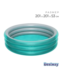 Бассейн надувной «Металлик», 201 х 53 см, 51043 Bestway