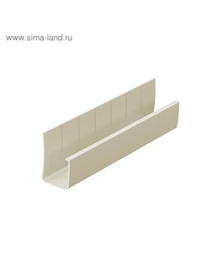 J – профиль гибкий PREMIUM, цвет пломбир Docke