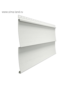 Сайдинг STANDARD D5C, 3000×254 мм, цвет пломбир Docke