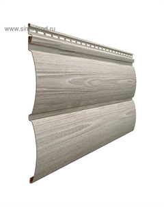 Сайдинг блок - хаус под дерево LUX, 3600×243 мм, цвет орех Docke