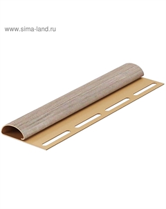 Финишный профиль LUX, под дерево, 3000 мм, цвет орех Docke