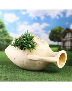 Фигурное кашпо "Амфора с ящерицей" 64х38см Хорошие сувениры