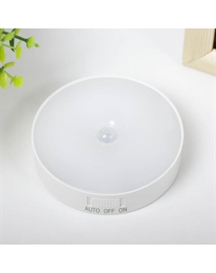 Ночник на магните с датчиком освещенности LED 0,6Вт USB белый Risalux