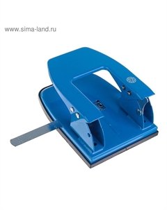 Дырокол с линейкой 30 листов,, синий Dolce costo