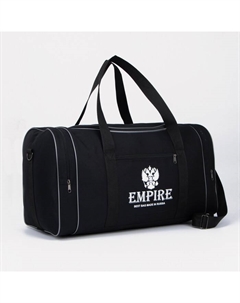 Сумка спортивная на молнии, 23 наружных кармана, длинный ремень, большой размер, цвет чёрный Luris