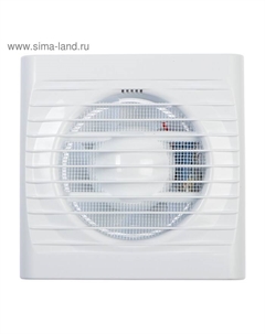 Вентилятор вытяжной TDM "Народный 100" SQ1807-0201, 230 В, настенный, d=100 мм, белый Tdm electric