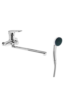 Смеситель для ванны Accoona A7142, однорычажный, силумин, хром