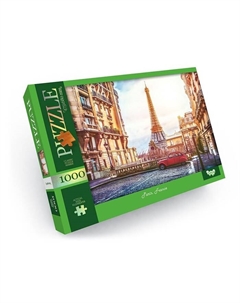 Пазлы картонные «Париж. Франция», 1000 элементов Danko toys