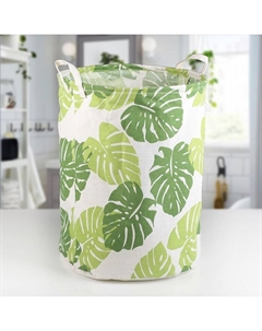 Корзина для белья «Тропики», 35×35×45 см Доляна