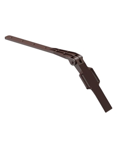 Крепление регулируемое для кронштейна желоба PREMIUM, цвет шоколад Docke