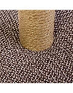 Когтеточка-столбик "Лофт", джут, 50 см микс цветов Perseiline