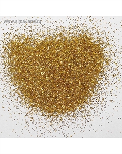 Наполнитель для воздушных шаров «Блёстки», 0,4 мм, 500 г, цвет жёлтый Страна карнавалия