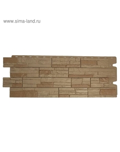 Панель фасадная - R STEIN, 1098×400 мм, цвет осенний лес, 0.44 м² Docke