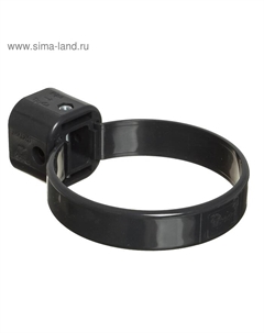 Хомут универсальный для водосточной трубы LUX, цвет графит Docke