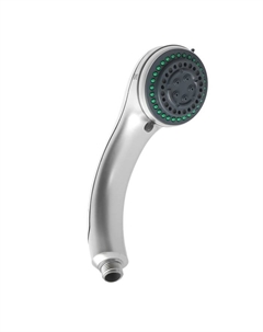 Душевая лейка Accoona A327, 4 режима, корпус пластик, цвет хром
