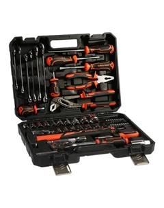 Набор инструментов универсальный WIB-60016, 1/4 1/2", 58 предметов Kingqueen