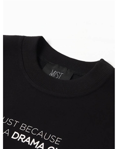 Футболка женская Queen, размер 46, чёрная Mist