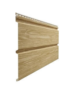 Сайдинг под дерево LUX D6S, 3600×300 мм, цвет зрелый каштан Docke