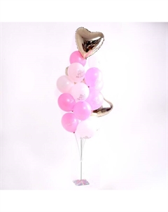 Воздушные шары, букет «С праздником!», набор 19 шт., на подставке Страна карнавалия