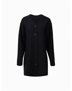 Платье оверсайз миди женское : Modern classic, темно-синее, размер 42 Minaku