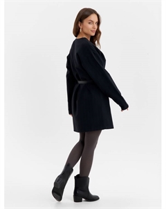 Платье оверсайз женское : Modern classic, темно-синее, размер 50 Minaku