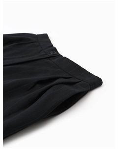 Брюки женские с защипами : Modern classic, тёмно-синие, размер 42 Minaku