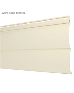 Сайдинг блок - хаус, 3660 мм, цвет сливки Docke