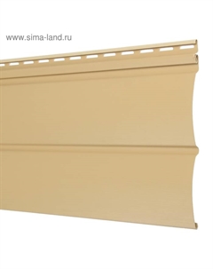 Сайдинг блок - хаус, 3660 мм, цвет карамель Docke