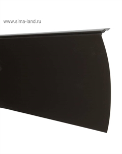 Откос для сайдинга, 254×3660 мм, цвет шоколад Docke