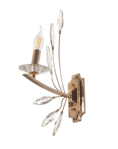 Бра настенное «Барселона», 1хЕ14, 40 Вт, золото Bayerlux