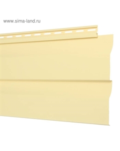 Сайдинг « Корабельный брус» D4.5D, 3660 мм, цвет лимон Docke