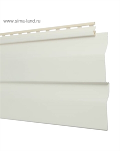 Сайдинг « Корабельный брус» D4.5D, 3660 мм, цвет пломбир Docke