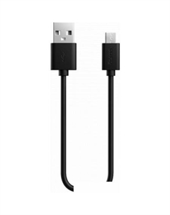 Кабель 038660 USB Type A - microUSB (2 м, черный) Olmio